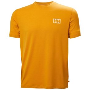 Helly Hansen Skog Graphic T-Shirt Mustard