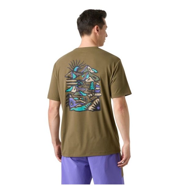 Helly Hansen Skog Graphic T-Shirt Bedrock