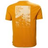 Helly Hansen Skog Graphic T-Shirt Mustard