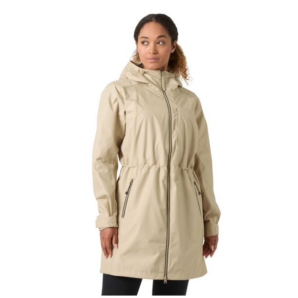 Helly Hansen Westport Raincoat W  Khaki