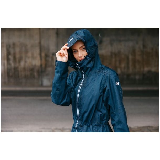 Helly Hansen Westport Raincoat W  Navy