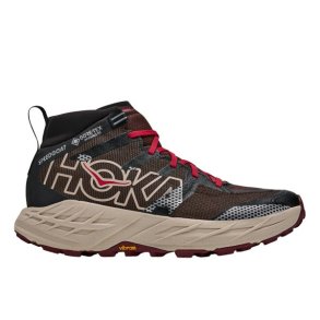 Hoka Speedgoat 7 Hike GTX Sko Spiced Chocolate / River Rock Grey