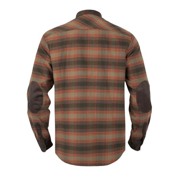H�rkila Aivak L/S Skjorte Autumn Orange Check