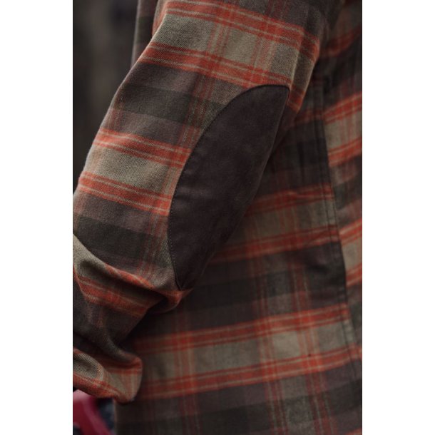 H�rkila Aivak L/S Skjorte Autumn Orange Check