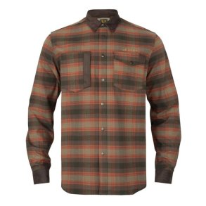 H�rkila Aivak L/S Skjorte Autumn Orange Check