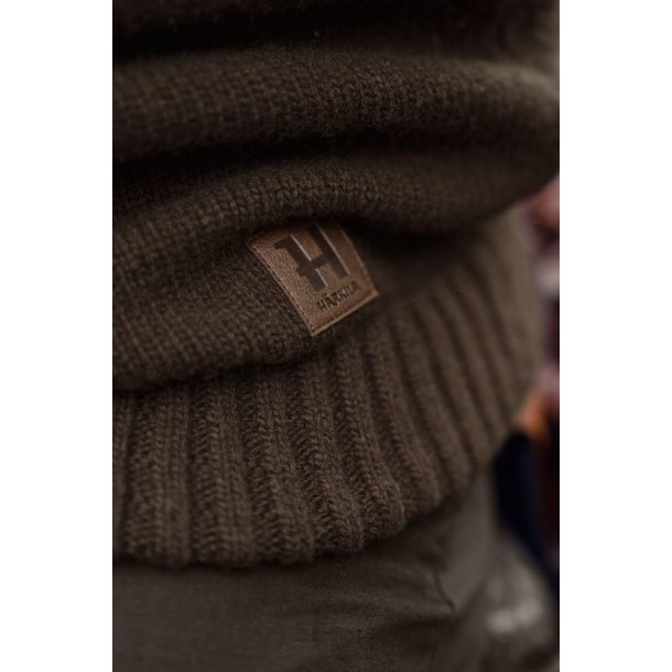 H�rkila Annaboda WSP Strikket Halvt Lynl�s Demitasse Brown