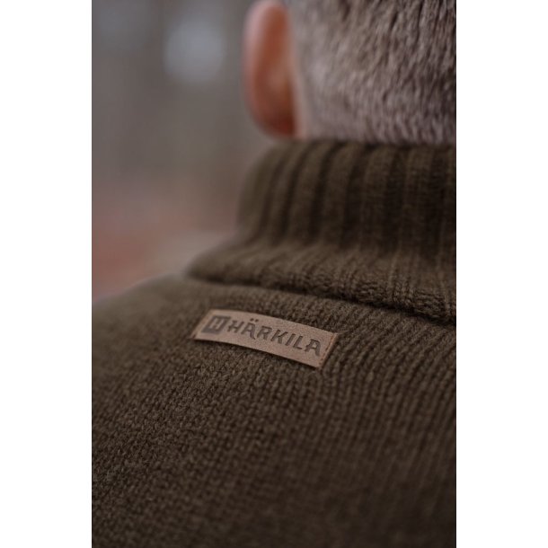 H�rkila Annaboda WSP Strikket Halvt Lynl�s Demitasse Brown