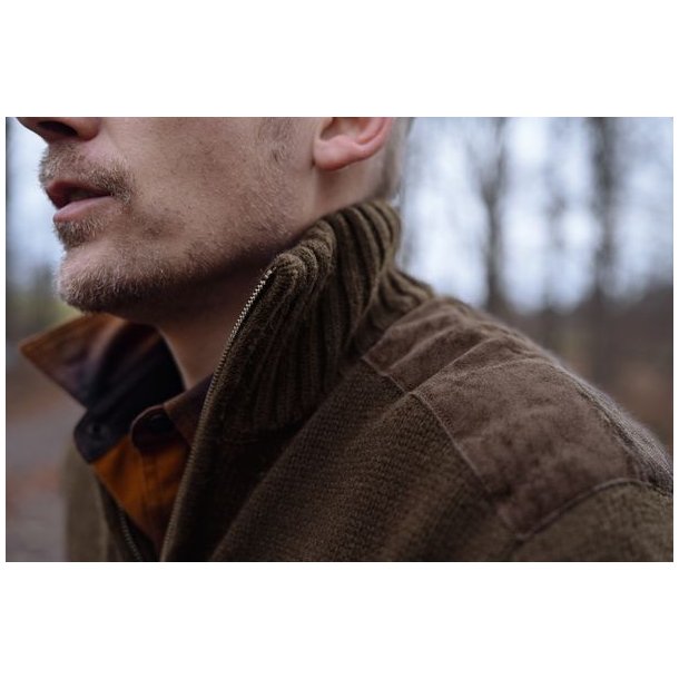 H�rkila Annaboda WSP Strikket Halvt Lynl�s Demitasse Brown