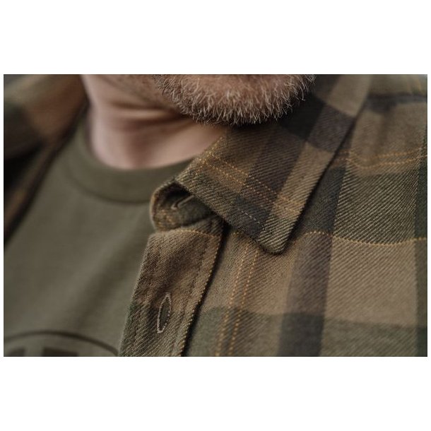 H�rkila Asmund L/S Skjorte Beech Green Check