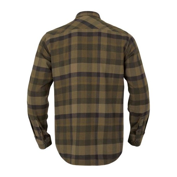 H�rkila Asmund L/S Skjorte Beech Green Check