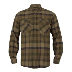H�rkila Asmund L/S Skjorte Beech Green Check