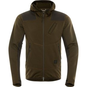 H�rkila Deer Stalker Fleece Hoodie Willow Green/Shadow Brown