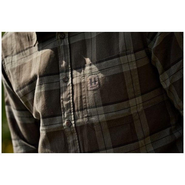 H�rkila Fjell L/S Shirt Green check