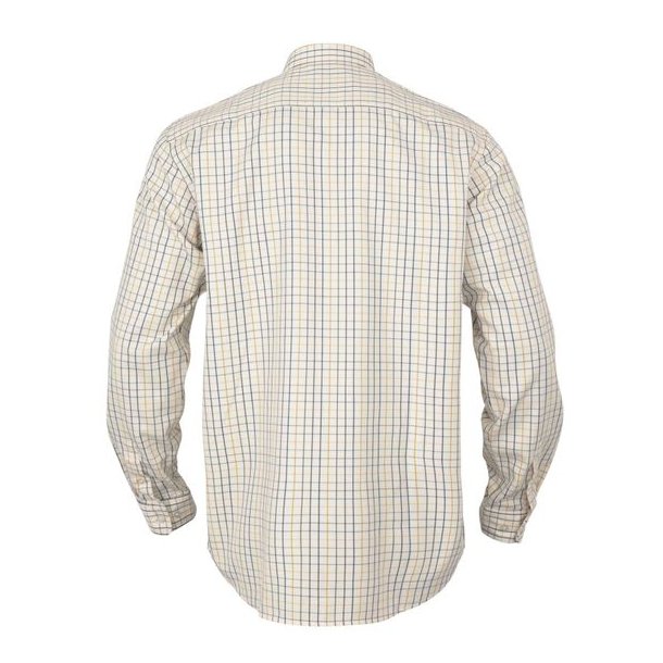 H�rkila Haywood Uldblanding L/S Skjorte Arrowwood Yellow Check