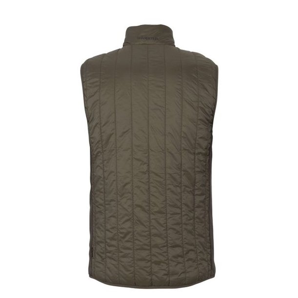 H�rkila Heat Insulated Vest Willow Green/Shadow Brown