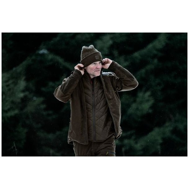 H�rkila Heat Insulated Vest Willow Green/Shadow Brown
