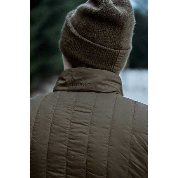 H�rkila Heat Insulated Vest Willow Green/Shadow Brown