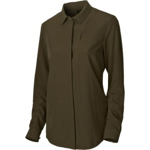 H�rkila Herlet Tech Skjorte W Willow Green