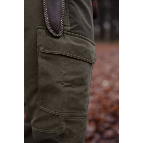 H�rkila Hill Bukser Black Olive/Forest Night