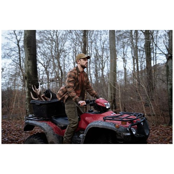 H�rkila Hill Bukser Black Olive/Forest Night