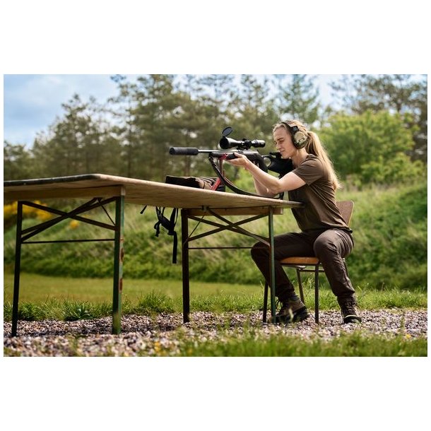 H�rkila H-logo S/S T-shirt W Willow Green