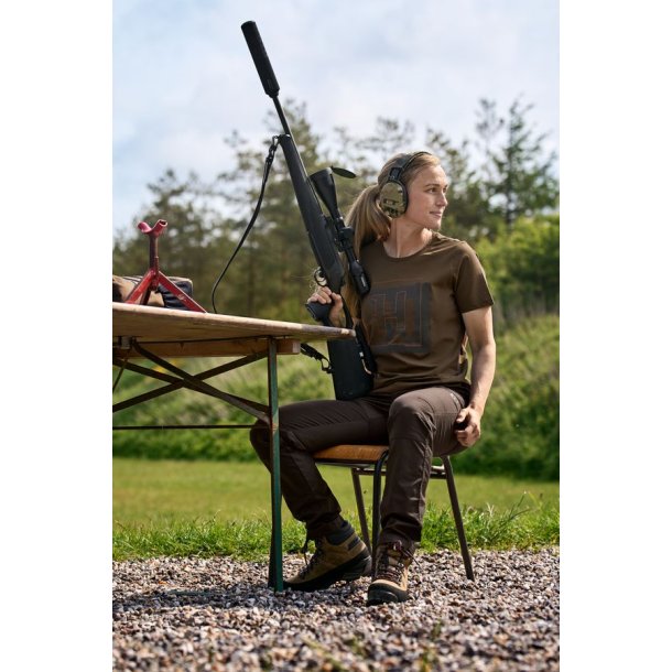 H�rkila H-logo S/S T-shirt W Willow Green