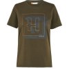 H�rkila H-logo S/S T-shirt W Willow Green