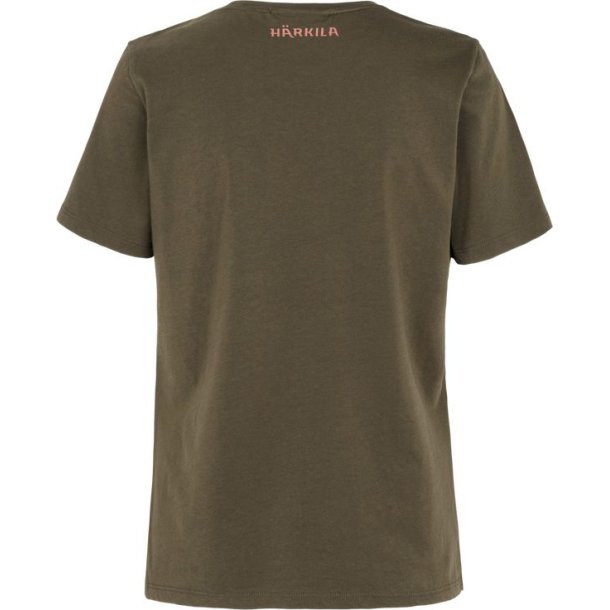 H�rkila H-logo S/S T-shirt W Willow Green
