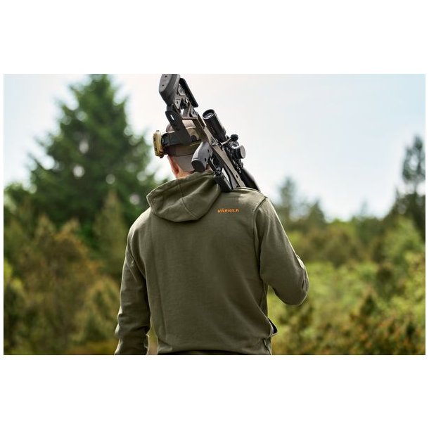 H�rkila Identity Hoodie Grape leaf/Mandarin orange