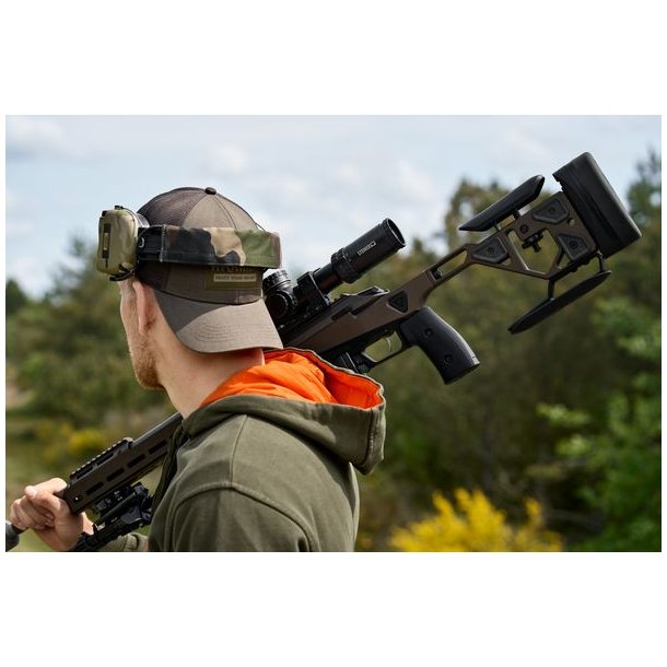 H�rkila Identity Hoodie Grape leaf/Mandarin orange