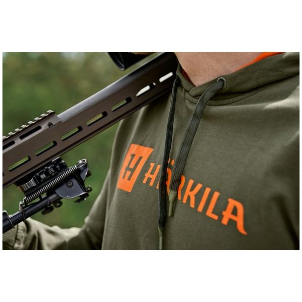 H�rkila Identity Hoodie Grape leaf/Mandarin orange