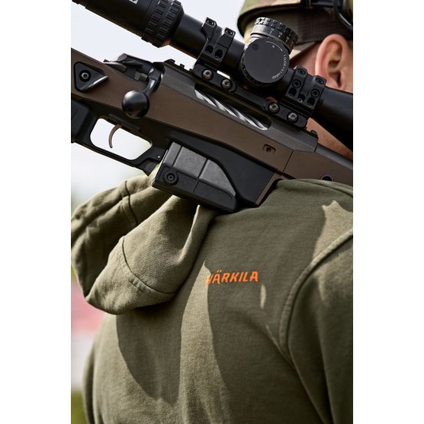 H�rkila Identity Hoodie Grape leaf/Mandarin orange