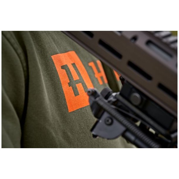 H�rkila Identity Hoodie Grape leaf/Mandarin orange