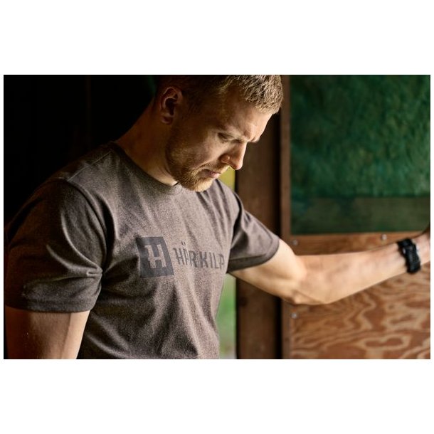 H�rkila Identity S/S T-shirt Brown Melange