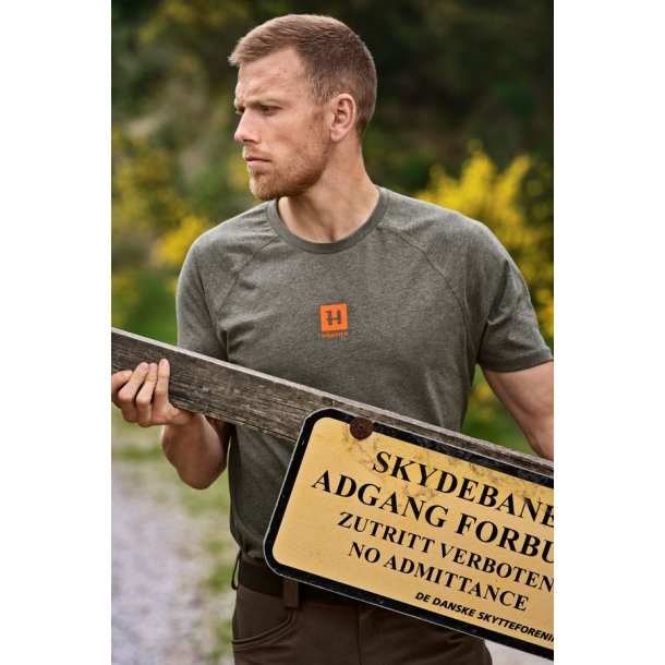 H�rkila Instinct S/S T-shirt Green Melange