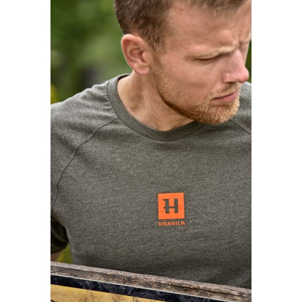 H�rkila Instinct S/S T-shirt Green Melange