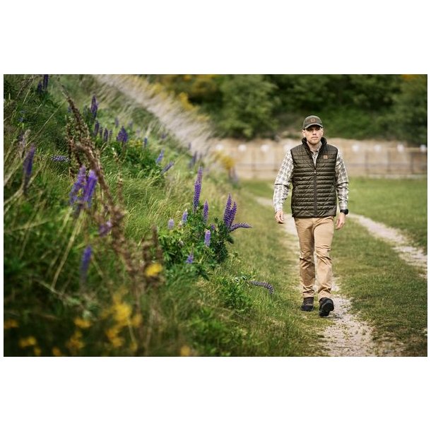 H�rkila Kalix HSP Waistcoat Willow green/Shadow brown