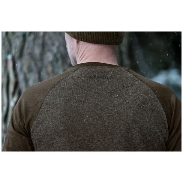 H�rkila Kodiak CleverWool L/S T-Shirt Dark Hunting Green