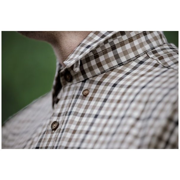 H�rkila Milford Skjorte Blue/Beige Check