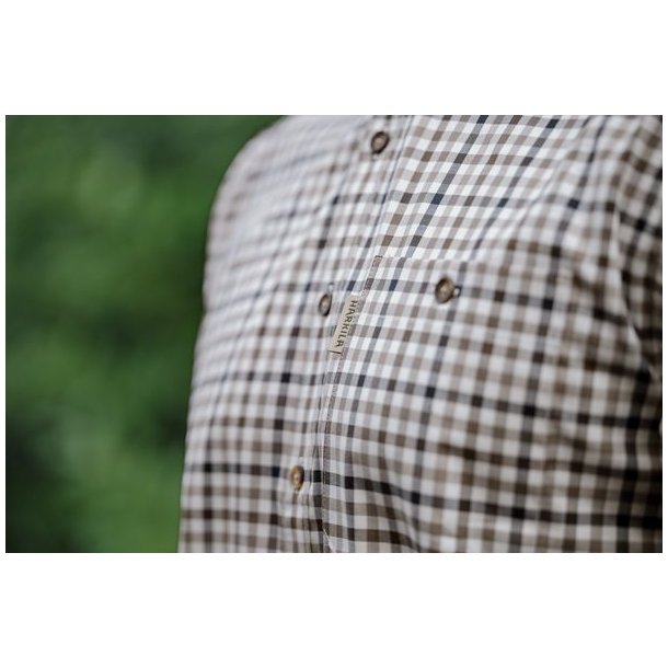 H�rkila Milford Skjorte Blue/Beige Check