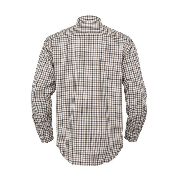 H�rkila Milford Skjorte Blue/Beige Check