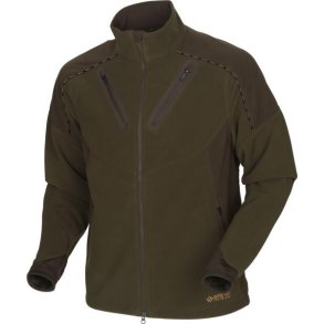 Hrkila Mountain Hunter Fleece Jakke Hunting Green/Shadow brown