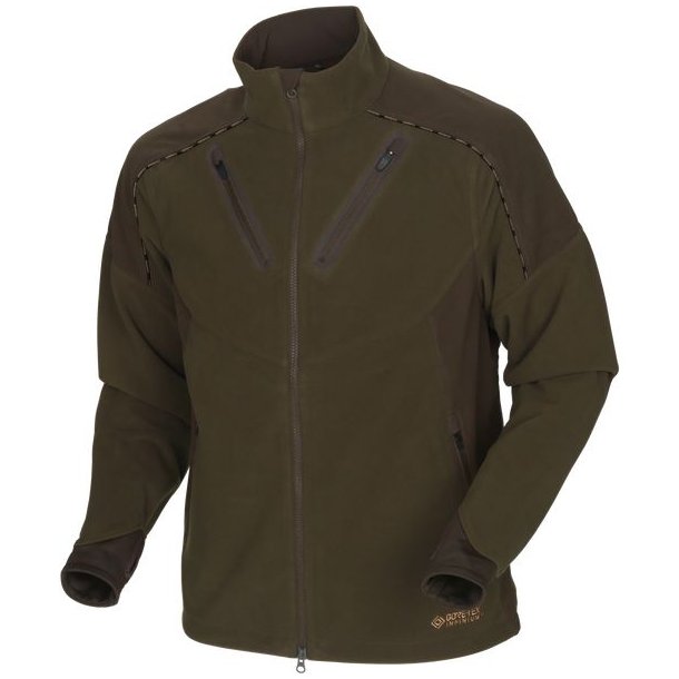 Hrkila Mountain Hunter Fleece Jakke Hunting Green/Shadow brown