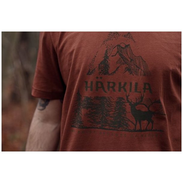 H�rkila Nature S/S T-Shirt Autumn Orange