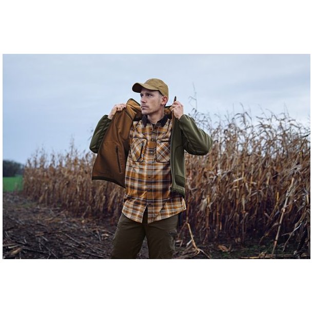 H�rkila Pajala Skjorte Cornstalk Check