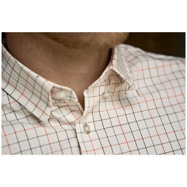 H�rkila Portfield Skjorte Mandarin check