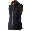 H�rkila Sandhem Fleece Vest W Dark Navy Melange