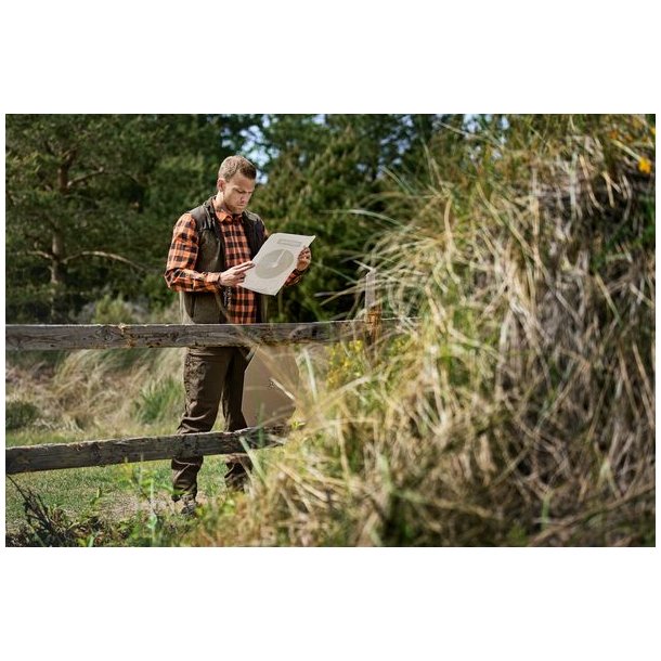 H�rkila Scandinavian L/S Skjorte Mandarin check