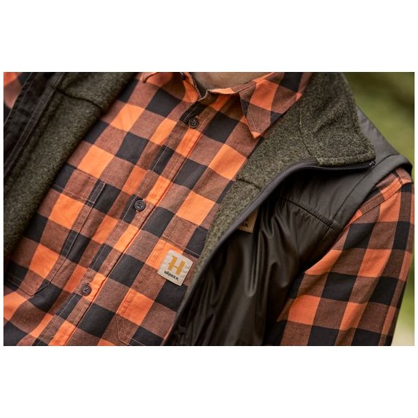 H�rkila Scandinavian L/S Skjorte Mandarin check