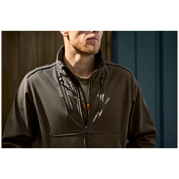 H�rkila Scandinavian Softshell Jakke Willow green/Shadow brown